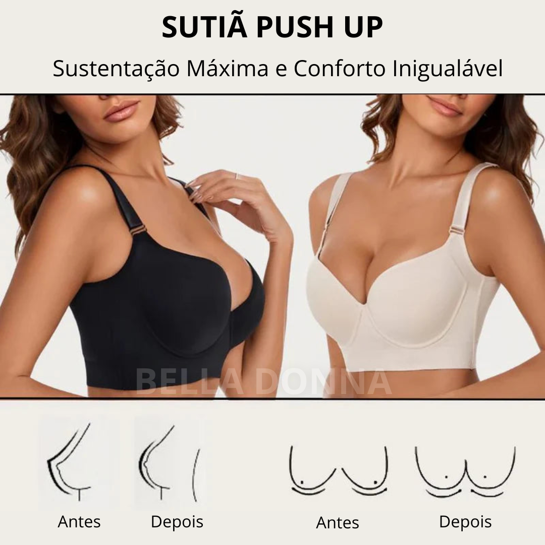 Sutiã Push-Up - Sustentação Máxima e Conforto Inigualável